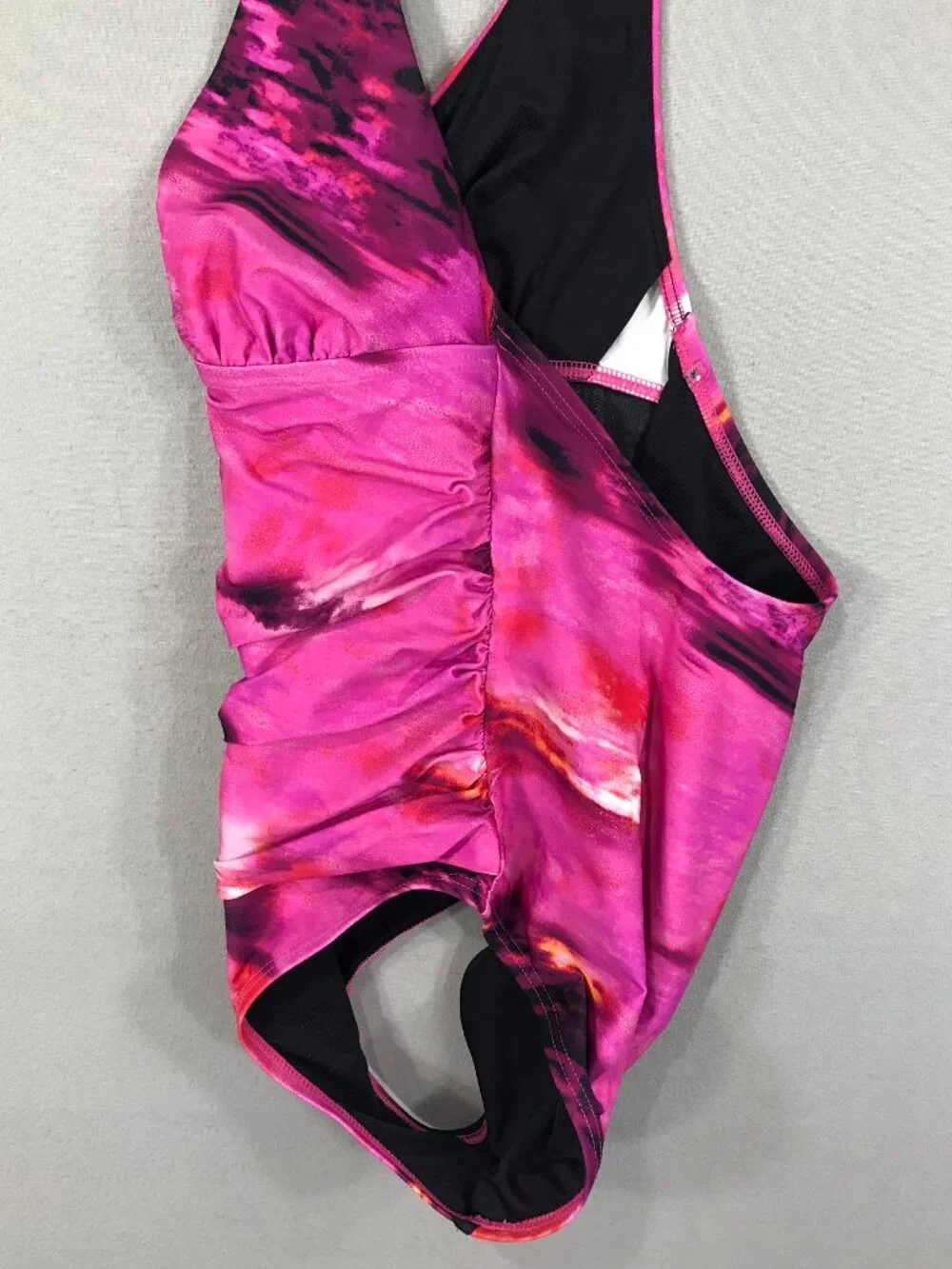 DKNY Swimsuit Women's Small Pink One-Piece Swimwear Halter Lined Not Padded - Picture 4 of 11